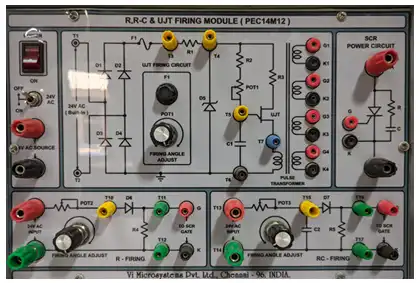 Gate pulse generator R,RC & UJT, SCR Firing circuit
